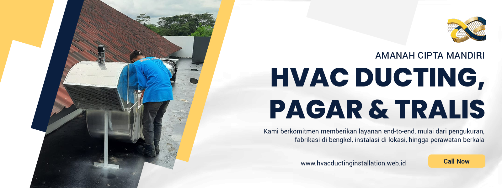 subbanner HVAC Ducting, Pagar dan Tralis